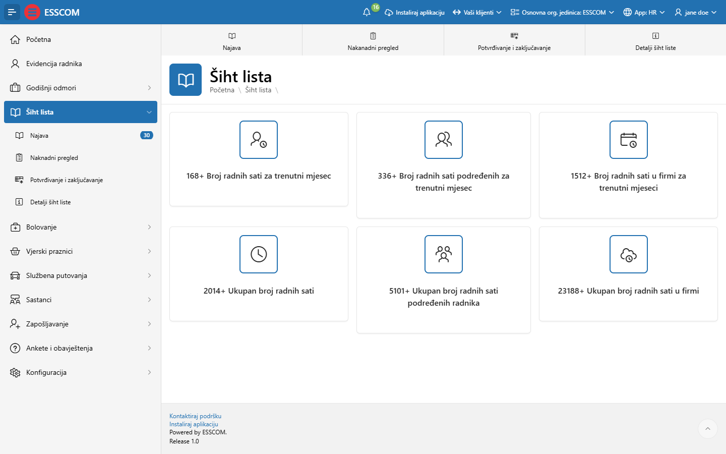 ERP_Esscom_siftlista